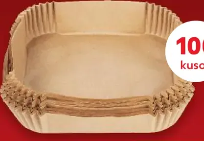 Bergner vložky do fritézy papierové 17 × 17 × 4,5 cm 100 kusov