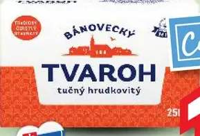 Bánovecký tvaroh hrudkovitý