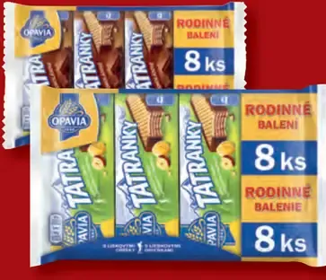 Opavia Rodinné Tatranky XXL čokoládové / lieskové