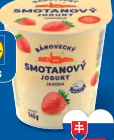 Milsy Bánovecký smotanový jogurt rôzne druhy