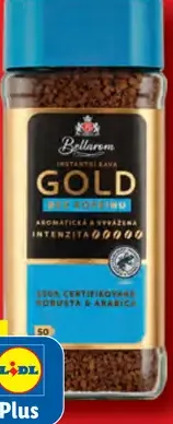 Bellarom dekofeínovaná káva Gold instantná
