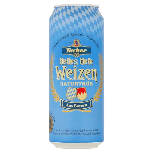 Tucher Svetlé kvasinkové pšeničné pivo plechovka
