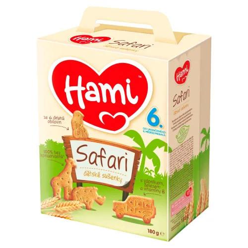 Hami Safari detské sušienky