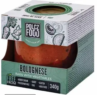 Polcz Food Bolognese ragú s veggies hotové jedlo