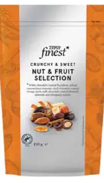 Tesco Finest zmes jadier s belgickou čokoládou a s príchuťou kapučína