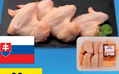 Tesco kuracie krídla chladené, balené