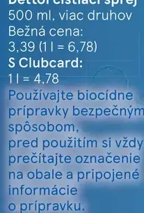 Dettol čistiaci sprej