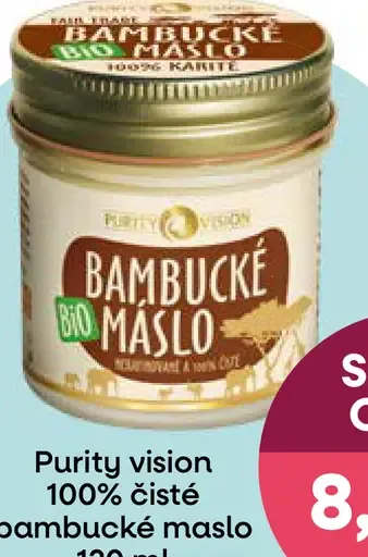 Purity Vision Bio bambucké maslo