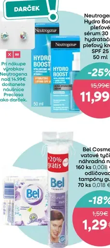 Neutrogena Hydro Boost hydratačná pleťová starostlivosť