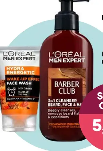 L’Oréal Paris Men Expert Barber Club sprchový gél na telo, tvár a vlasy