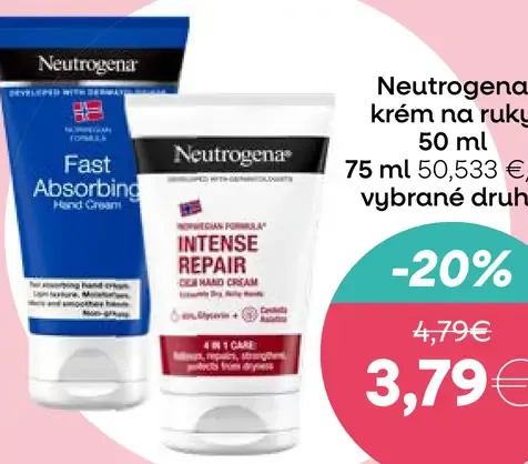 Neutrogena krém na ruky Norwegian Formula