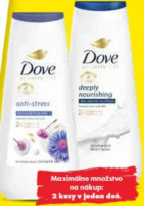 Sprchový gél rôzne druhy Dove Advanced Care