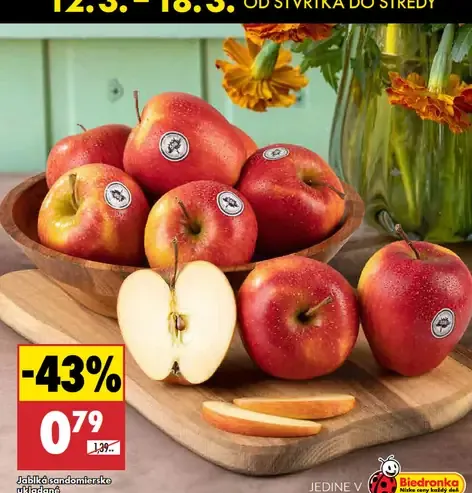 Jablká sandomierske ukladané