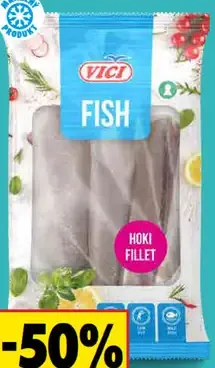 Vici hoki filety s kožou mrazené