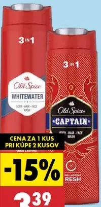 Old Spice sprchový gél 3v1 rôzne druhy
