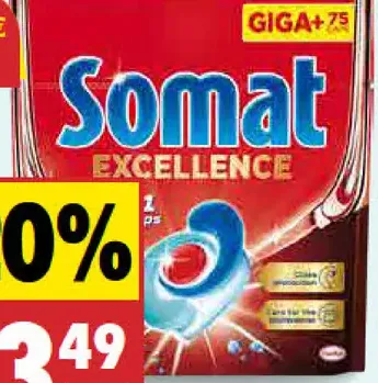 Somat Excellence 4 in 1 kapsuly do umývačky