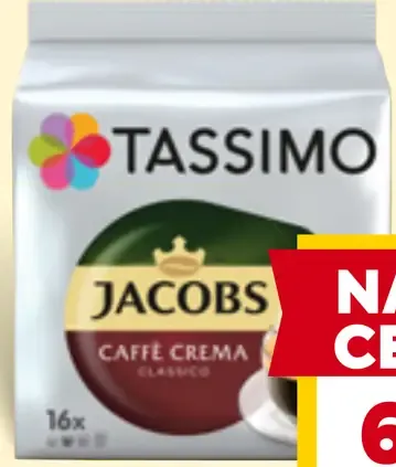 Tassimo kávové kapsuly vybrané druhy