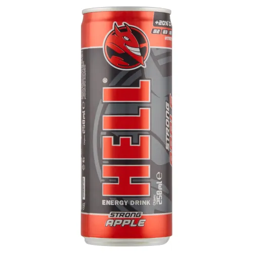 Hell Strong Apple energetický nápoj