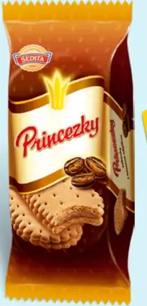 Princezky sušienky s kávovou náplňou