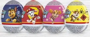PAW PATROL čokoládové vajíčko s prekvapením