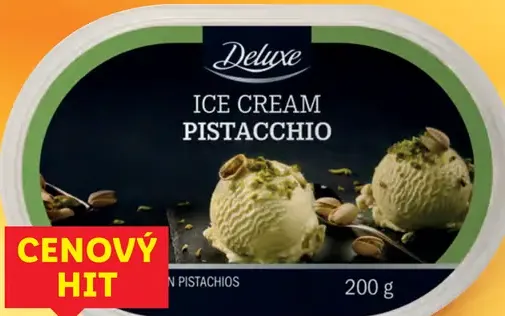Deluxe pistáciový mrazený krém