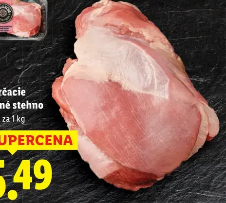 Mäsiarova morčacie horné stehno