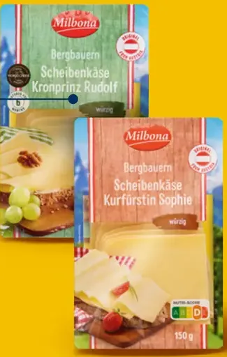 Milbona Rakúsky syr Original plátky