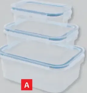 Silvercrest dózy na potraviny, 3-dielna súprava