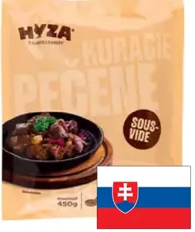 Hyza kuracie pečenky sous-vide