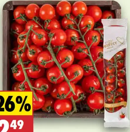 Paradajky Miss Perfect cherry na vetvičke