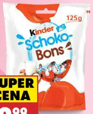 Kinder Schoko Bons cukríky z mliečnej čokolády