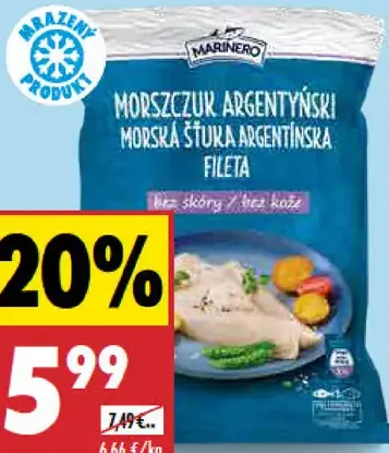 Fileta z morskej štuky bez kože Marinero