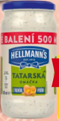Hellmann’s omáčka tatárska, iné druhy