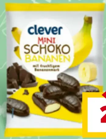 Clever mini čokoládové banány