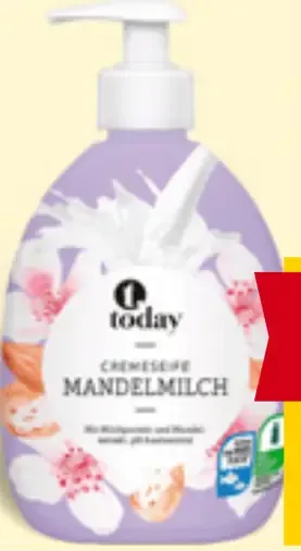 Today tekuté mydlo, 2 druhy
