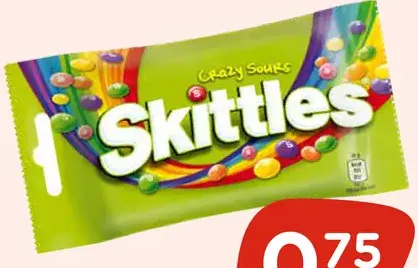 Skittles žuvacie cukríky