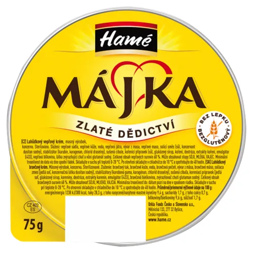 Hamé Májka Lahôdkový bravčový krém