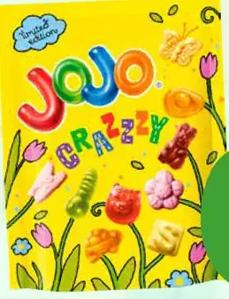 Jojo Crazzy gumové cukríky