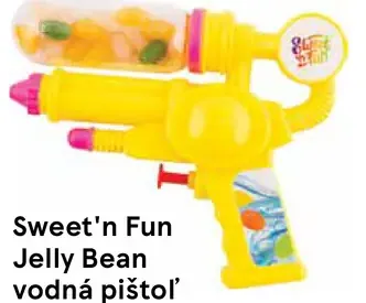 Sweet'n Fun Jelly Bean vodná pištoľ so želé cukríkmi