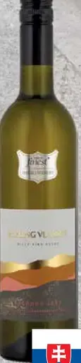 Tesco Finest Rizling vlašský biele víno suché neskorý zber