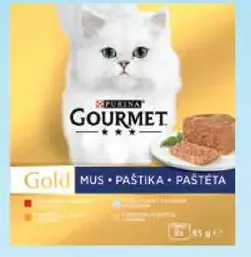 Gourmet paštéty pre mačky, viac druhov
