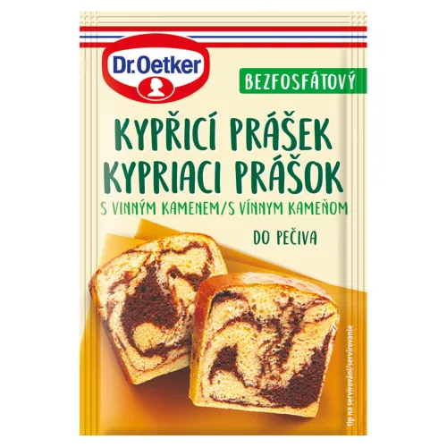 Dr. Oetker Kypriaci prášok do pečiva s vínnym kameňom