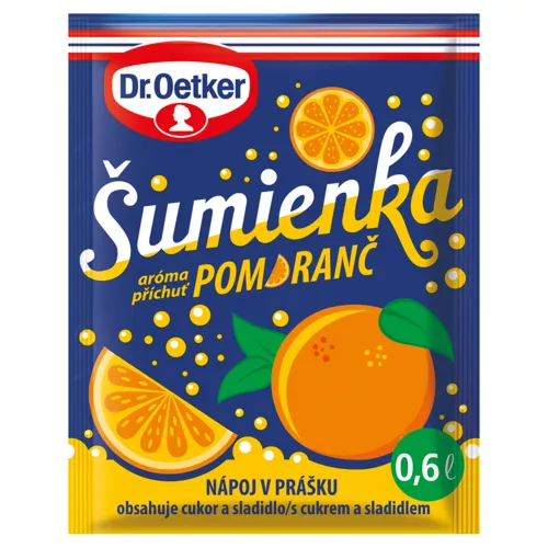 Dr. Oetker Šumienka pomaranč nápoj v prášku