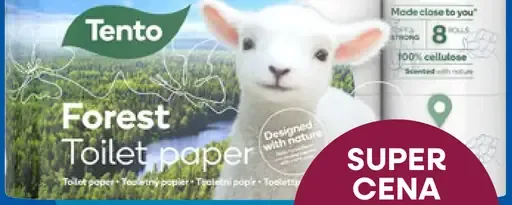 Tento Forest Toilet Paper toaletný papier 3-vrstvový