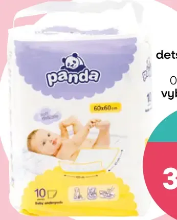 Panda detské podložky vybrané druhy