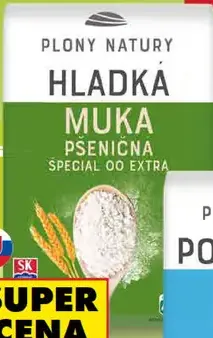 Plony Natury múka pšeničná hladká špeciál 00 extra