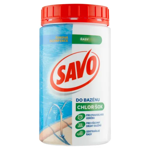 Savo Do Bazénu chlór šok