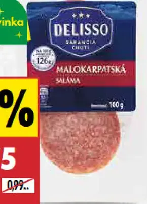 Delisso Malokarpatská saláma