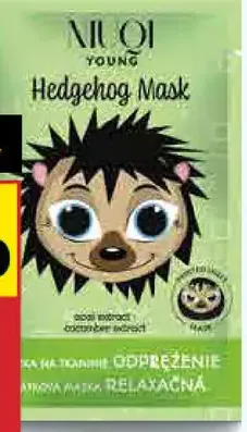 Niuqi Young Hedgehog textilná pleťová maska rôzne druhy