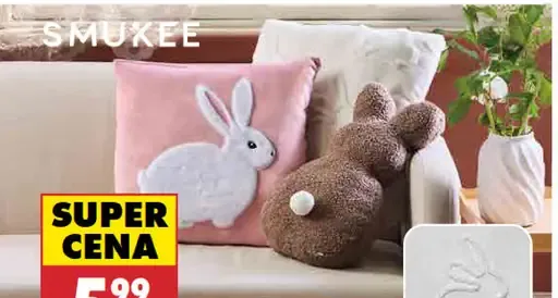 Smukee veľkonočný dekoračný vankúš